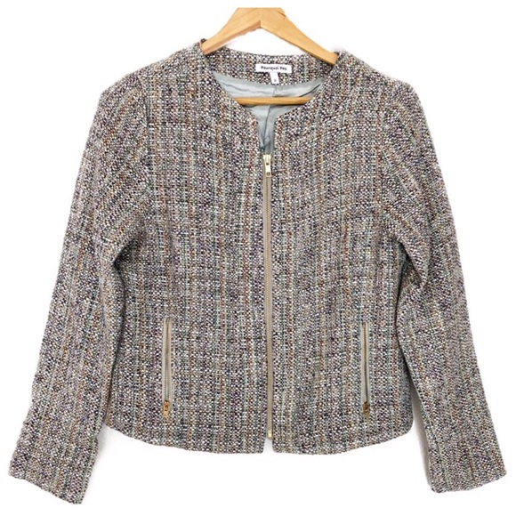 Pourquoi Pas Tweed Jacket 2 - Picture 1 of 8
